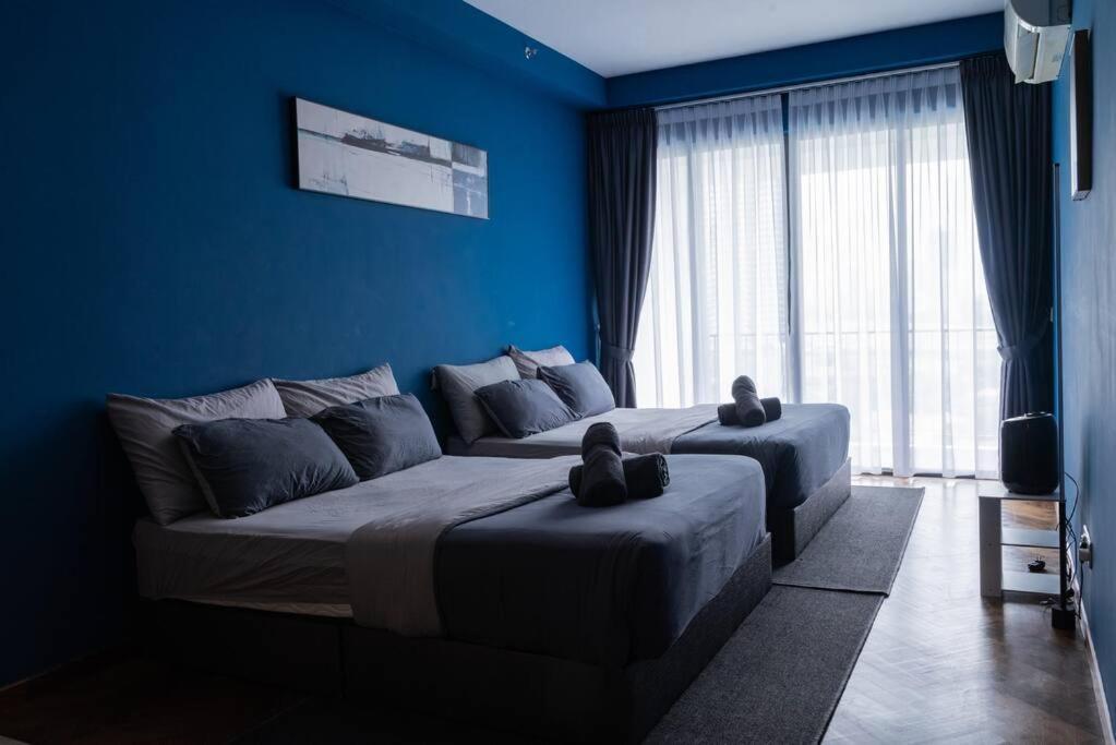 Deluxe Seaview Suite Twin Bed By The Only Bnb Tanjung Tokong Zewnętrze zdjęcie